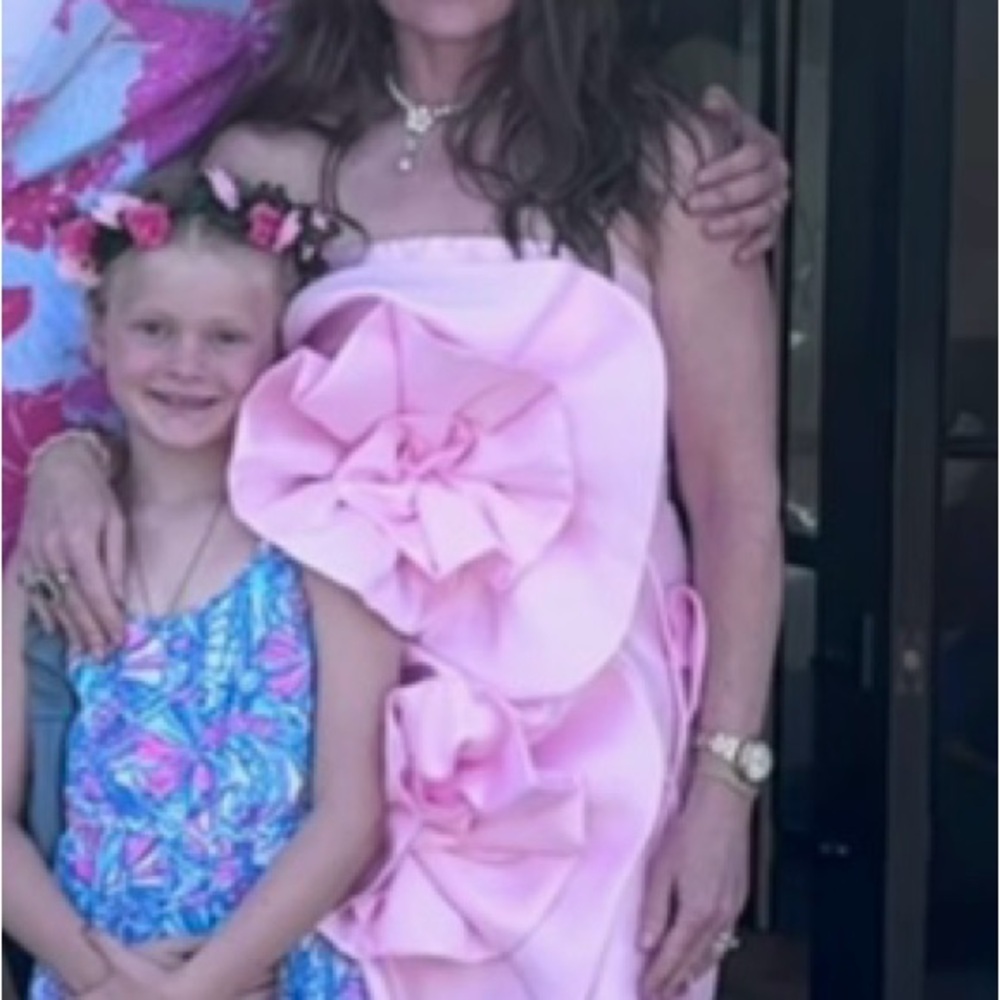 Charming Pink Floral women’s Dress